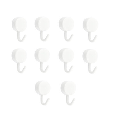 DecorHook SoftLine WH-10 10pcs White 