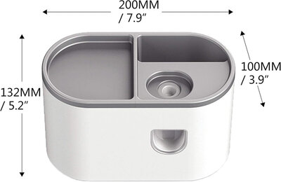 MENON XS-369 1 cup White/Gray