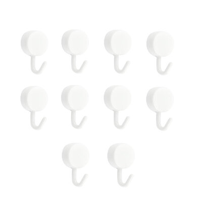 DecorHook SoftLine WH-10 10pcs White 