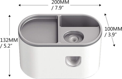 MENON XS-369 1 cup White/Gray