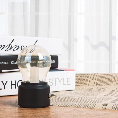  Xiaomi Portable LED Vintage Light Bulb USB Black